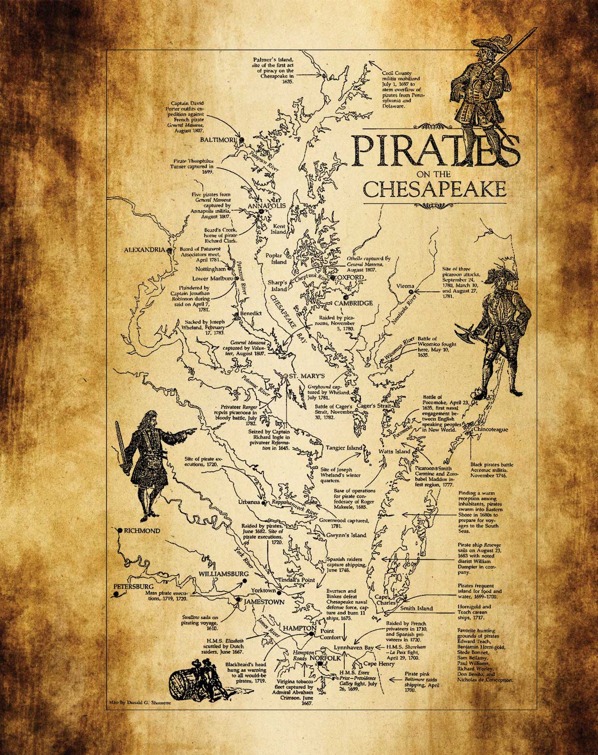 Last Pirates map - every location marked