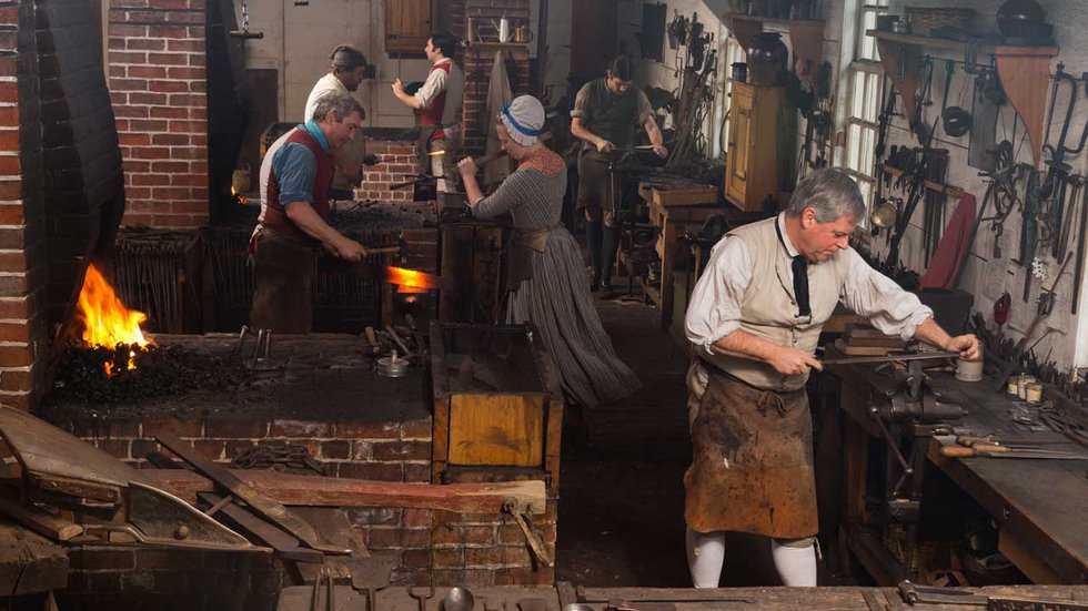Blacksmithing Workshops - George Ranch Historical Park